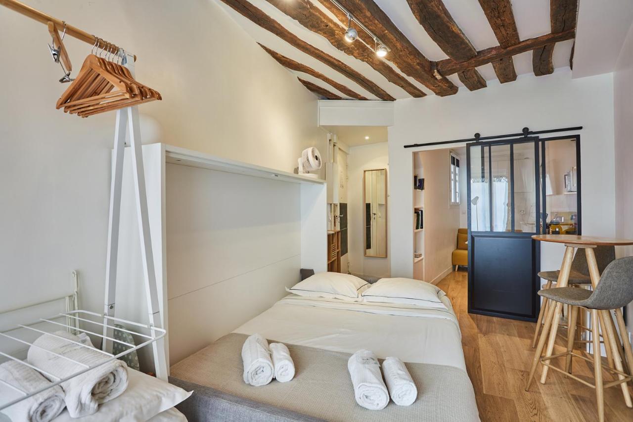 Studio Le Marais Renove / Paris Historique Appartamento Esterno foto